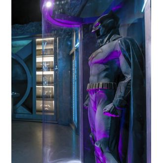 Bon cadeau escape game Batman, offre immersive pour fans de super-héros, aventure à Gotham, idée cadeau originale anniversaire ou Noël.