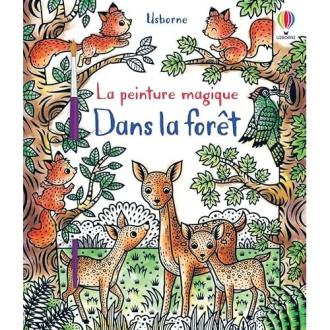 Peinture magique Dans la forêt, cadeau créatif pour enfants, stimule imagination, développe motricité fine, idéal pour artistes 4-10 ans.