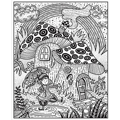 Cahier de peinture magique L'arc-en-ciel pour enfants