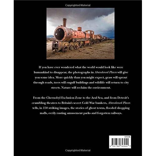 Livre photo Abandoned Places par Kieron Connolly, exploration visuelle de plus de 100 lieux abandonnés capturés avec intensité artistique pour amateurs de photographie.