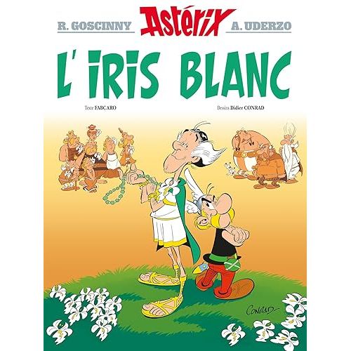 BD Astérix et Obélix L'Iris Blanc - Aventure gauloise humoristique pour enfants