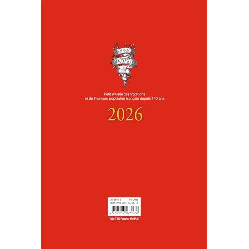 Almanach Vermot, une idée cadeau originale pleine de savoir et de divertissement, idéale pour ceux qui aiment apprendre et sourire chaque jour.