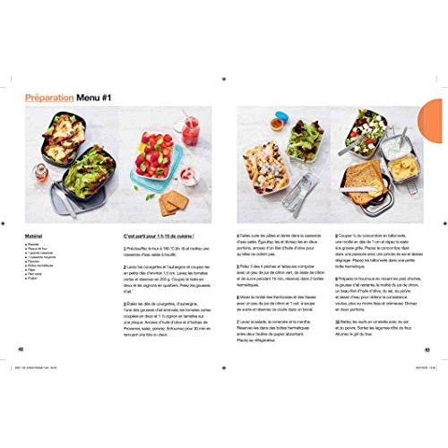 Livre de recettes lunchbox pratiques et écologiques