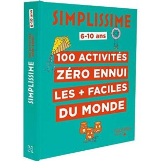 Livre Simplissime avec 100 activités de bricolage faciles pour enfants, jeux éducatifs sans écran