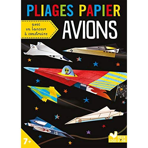 Kit avions en papier éducatif pour développement coordination et physique enfants