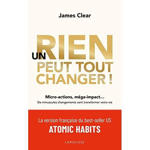 Guide de transformation personnelle pour homme de 35 ans par James Clear