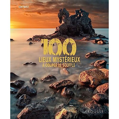 Livre 100 lieux mystérieux Europe, cadeau explorateur passionné d'histoire et légendes.