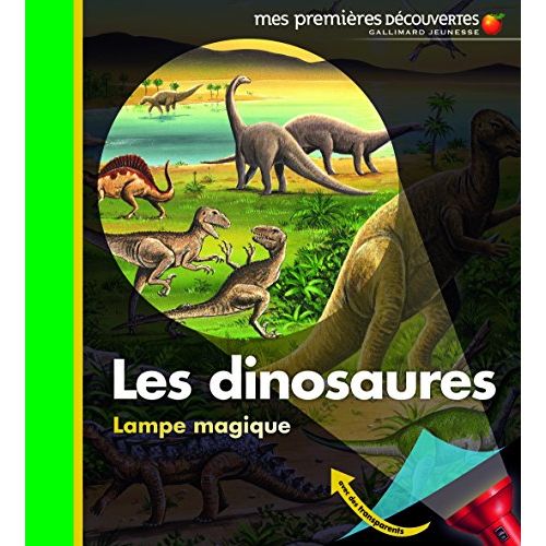Découvre les dinosaures avec la lampe magique - Livre interactif 3 ans