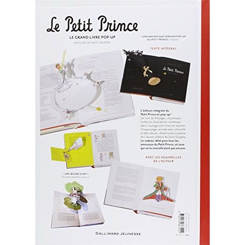 Le Petit Prince : Le livre pop-up - Un cadeau magique et enchanteur pour petits et grands.