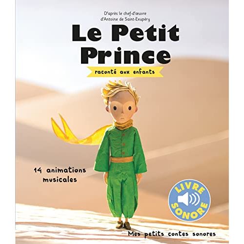 Livre sonore enchanté pour enfant : Le Petit Prince en musique