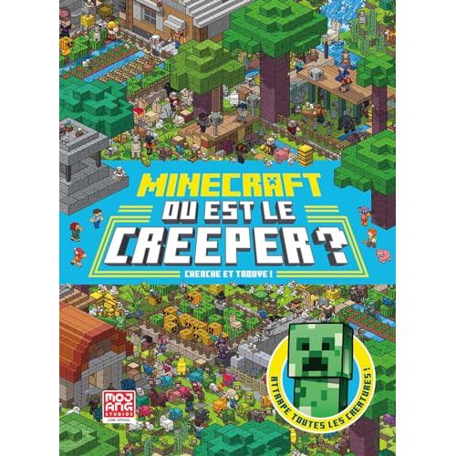 Le livre Cherche et Trouve version Minecraft