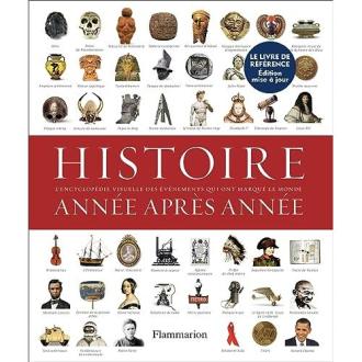 Encyclopédie pour enfant sur l'Histoire, cadeau éducatif illustré, captivant pour jeunes curieux, dès 7 ans, publié par Flammarion