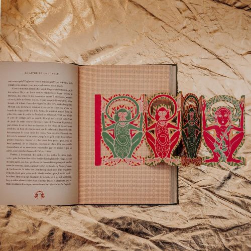 Livre de la jungle illustré et animé par MinaLima, grande qualité