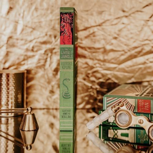 Livre de la jungle illustré et animé par MinaLima, grande qualité