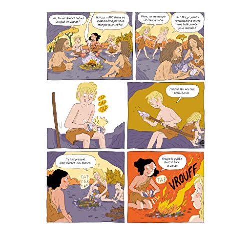 Couverture du livre Ma Première Histoire de France en BD, cadeau éducatif pour enfants et adultes passionnés d'histoire.