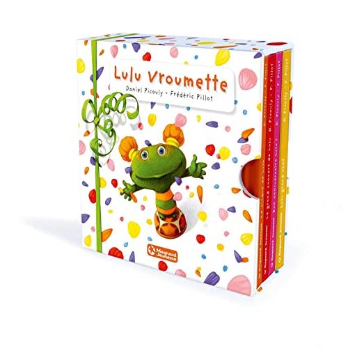 Coffret 4 histoires de Lulu Vroumette : un trésor d'aventures captivantes pour les petits lecteurs !