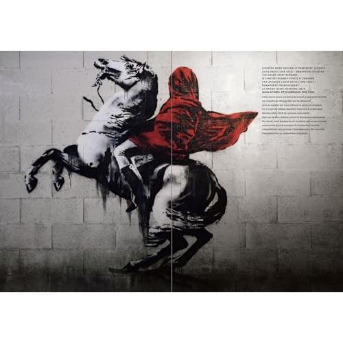 Catalogue du Musée Banksy : plongée fascinante dans l'art du street art et l'œuvre énigmatique de Banksy, cadeau idéal pour amateurs d'art.