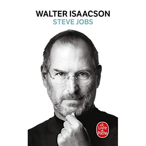 Livre Steve Jobs, biographie inspirante de Walter Isaacson sur la vie du co-fondateur d'Apple.