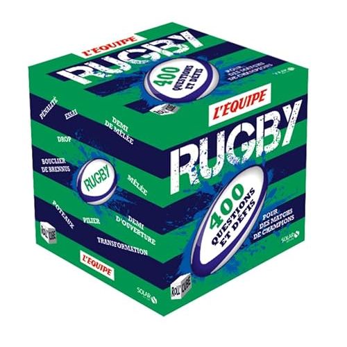 Roll'cube Rugby - Jeu cadeau idéal pour les fans de rugby !