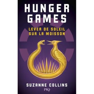 Couverture du livre Hunger Games : Lever de soleil sur la moisson de Suzanne Collins, aventure captivante, idée cadeau parfaite.