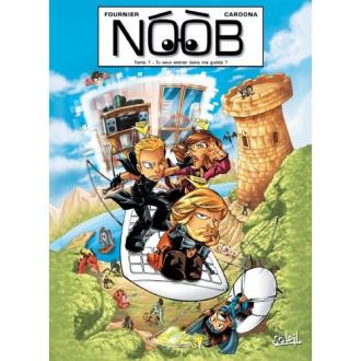 Bande dessinée Noob, tome 1 - Vous voulez entrer dans ma guilde ?