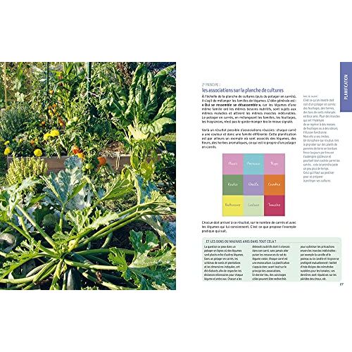 Guide pratique du potager en carrés, livre pour jardiniers débutants, méthode écologique, cultiver sur balcon, écrit par Anne-Marie Nageleisen. Cadeau idéal nature.