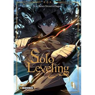 Couverture BD Solo Leveling T01 de Chugong, illustrations captivantes de DUBU, idéale pour adolescents passionnés de mangas et de fantasy.