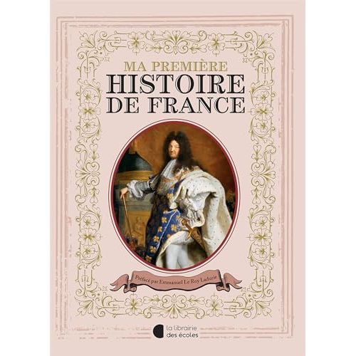 Jeune historienne découvrant 'Ma première histoire de France' pour enfants