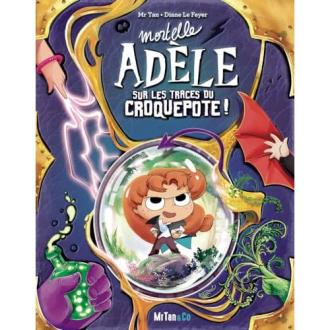 Bande dessinée Mortelle Adèle, beaucoup d'humour, idée cadeau enfant, rire assuré, collection captivante, format pratique.