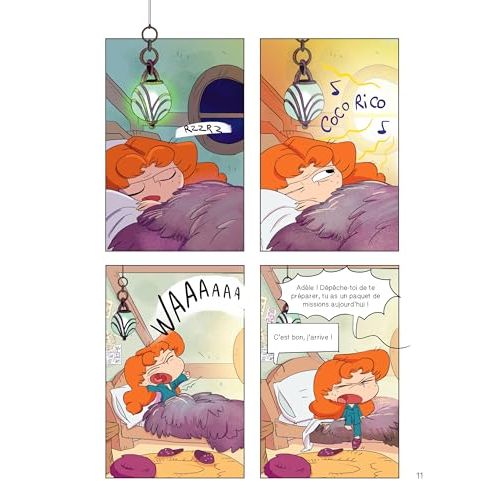 Bande dessinée Mortelle Adèle, beaucoup d'humour, idée cadeau enfant, rire assuré, collection captivante, format pratique.
