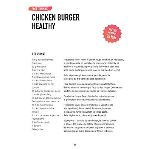 Mes recettes healthy - Livre de cuisine