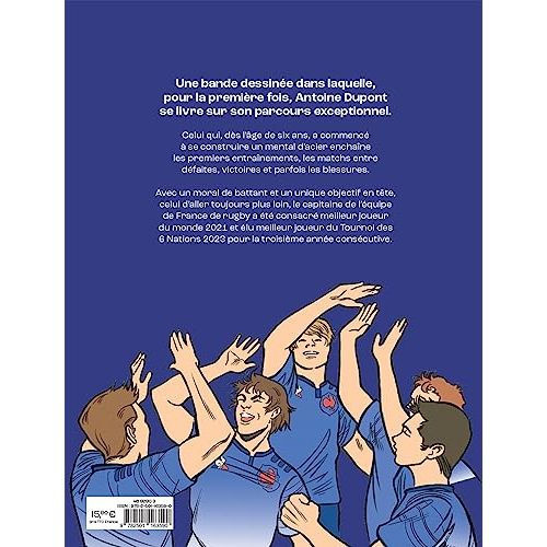 Bande dessinée Antoine Dupont Je Serai Rugbyman