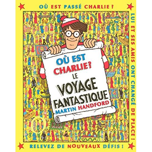 Livre d'énigmes captivant : Où est Charlie ? Le Voyage Fantastique
