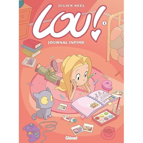 Bande dessinée adolescente Lou! Journal infime idée cadeau familiale.