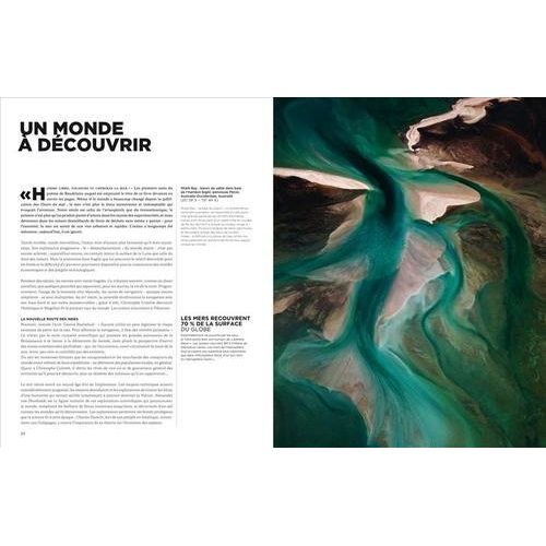 Le livre L'homme et la mer de Yann Arthus-Bertrand, une superbe idée cadeau pour les amoureux de la nature.