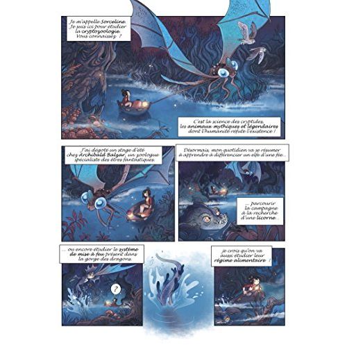 Bande dessinée Sorceline, tome 01 : Un jour, je serai fantasticologue !