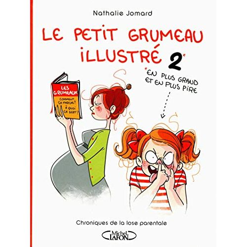 Livre 'Le petit grumeau illustré 2' pour parents, anecdotes humoristiques