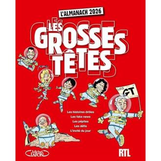 Almanach des Grosses Têtes: moments drôles, citations et défis de l'émission Laurent Ruquier pour des journées pleines de rires et de bonne humeur.