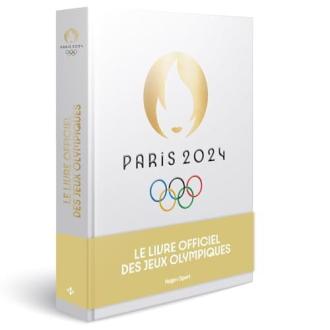 Livre officiel des Jeux Olympiques de Paris 2024, célébrant sport, histoire, avec 400 photographies, parfait pour passionnés et collectionneurs. Cadeau inspirant et éducatif.