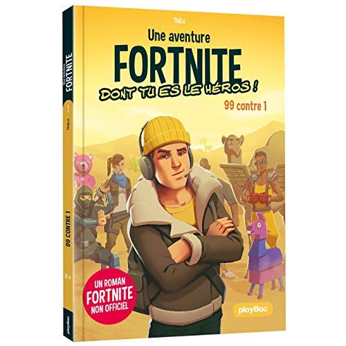 Livre interactif Mission Fortnite pour enfants, alliant lecture et gaming, idéal cadeau pour jeunes fans de 8 à 12 ans.
