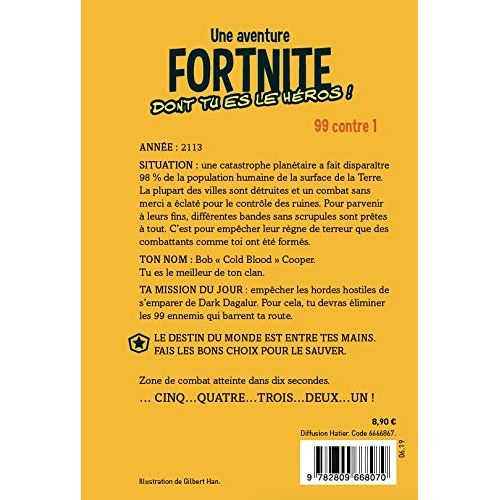 Livre interactif Mission Fortnite pour enfants, alliant lecture et gaming, idéal cadeau pour jeunes fans de 8 à 12 ans.