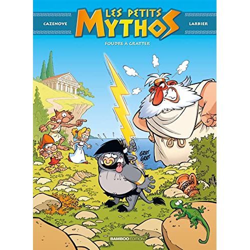 BD Les petits Mythos, aventure humoristique mythologique pour enfants