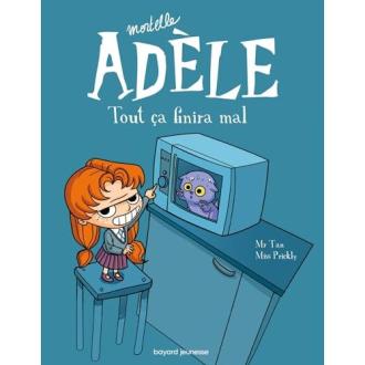 Bande dessinée Mortelle Adèle, beaucoup d'humour, idée cadeau enfant, rire assuré, collection captivante, format pratique.