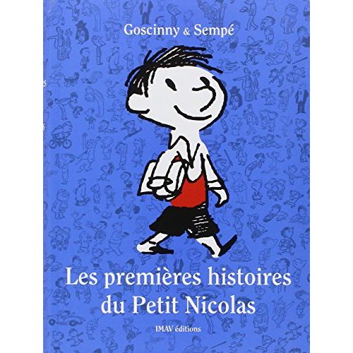 Coffret Les Premières Histoires du Petit Nicolas, cadeau littéraire intergénérationnel avec illustrations.