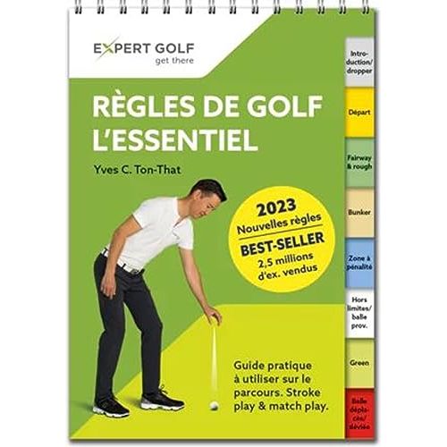 Guide officiel Règles de Golf 2023-2026 pour joueurs experts et passionnés