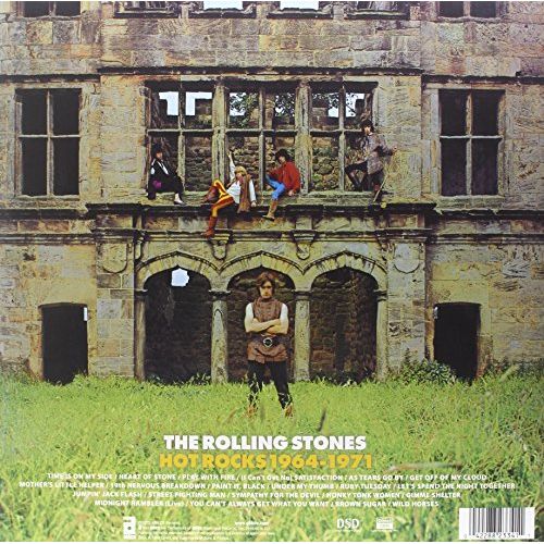 Disque Vinyle Rolling Stones - Hot Rocks 1964-1971, compilation légendaire des meilleurs succès du groupe.