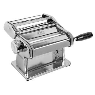 Machine à pâtes Marcato en aluminium anodisé pour cuisine maison authentique italienne.