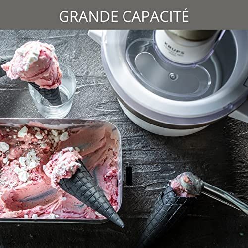 Sorbetière Krups Perfect Mix 9000 - Idée cadeau pour les amateurs de desserts glacés.