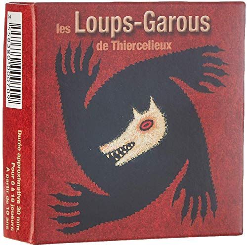 Jeu de société Les Loups-garous de Thiercelieux, plongée immersive dans un village mystérieux, idéal pour 8 à 18 joueurs, rire et stratégie garantis.