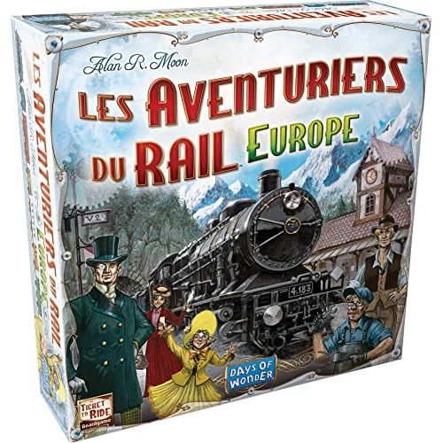 Jeu de stratégie Les aventuriers du rail pour garçons de 11 ans